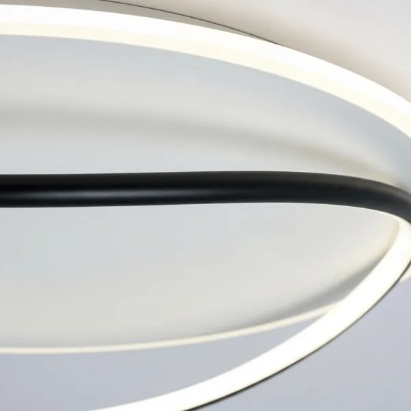 Plafoniera da soffitto HALO LED/38W/230V Ø 50 cm nera