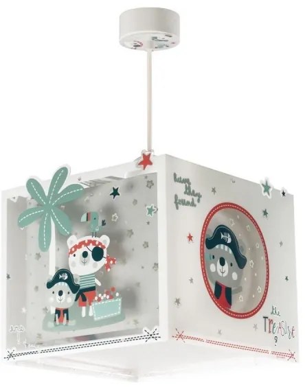 Dalber D-74552 -  Lampadario per bambini PIRATES 1xE27/60W/230V