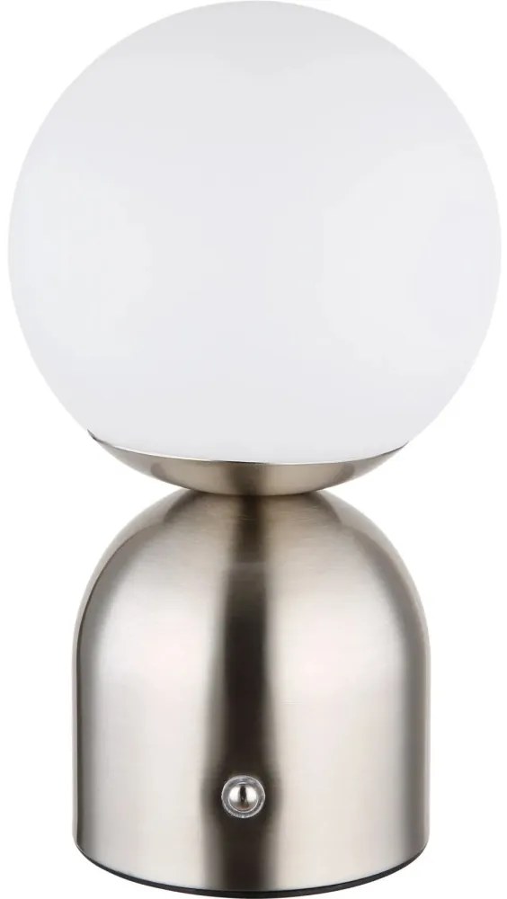 Globo 21006N - Lampada da tavolo LED dimmerabile con funzione Touch JULSY LED/2,5W/3,7V