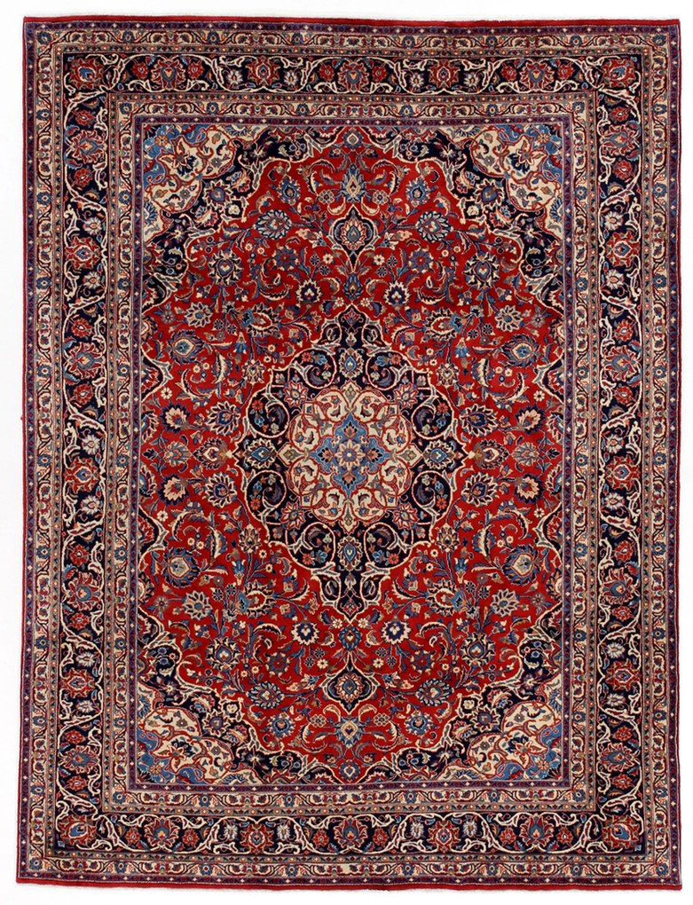 Mashad Tappeto 330x240 (Iran) Annodato A Mano