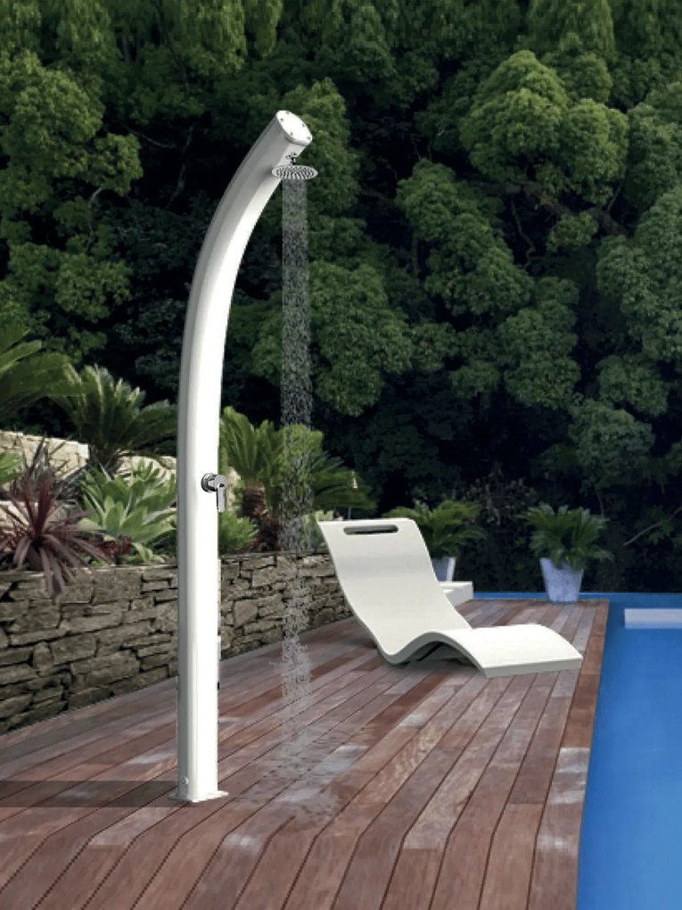 Doccia Tradizionale Per Esterno Soffione Con Miscelatore Arkema "Jolly A505"