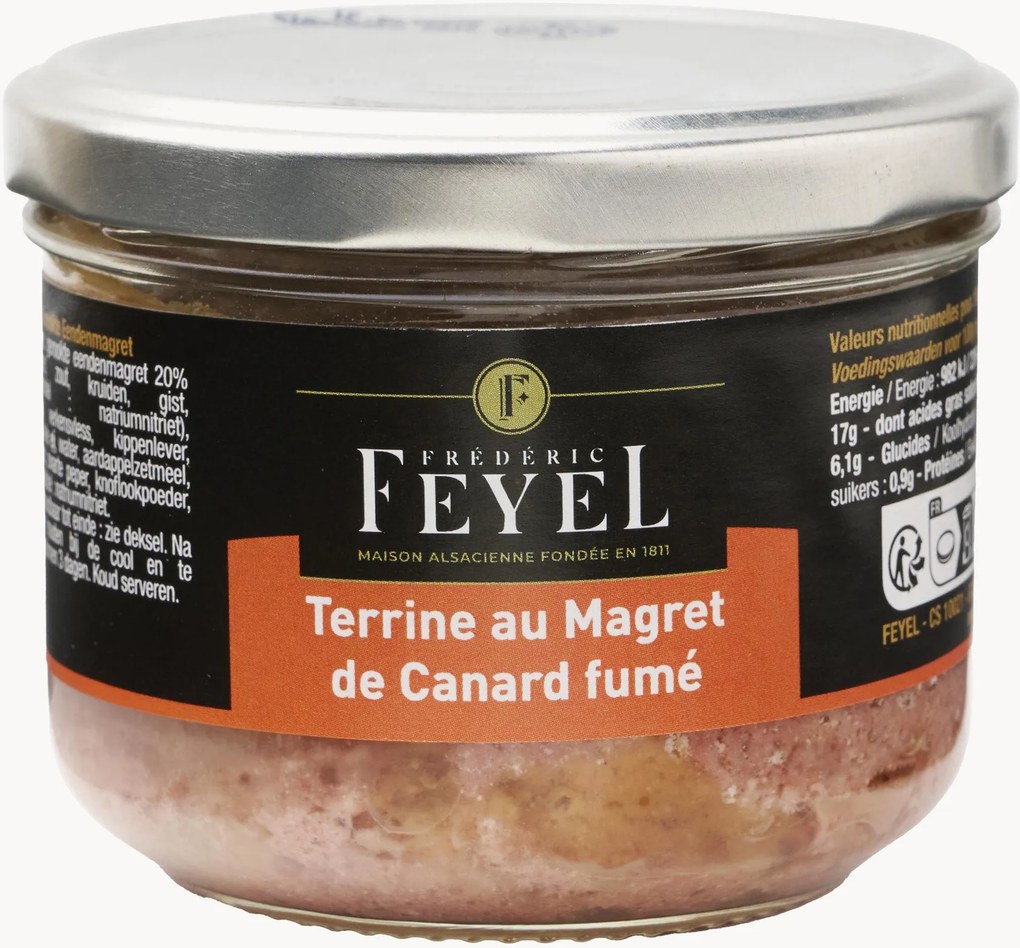 Terrina di petto d'anatra affumicata