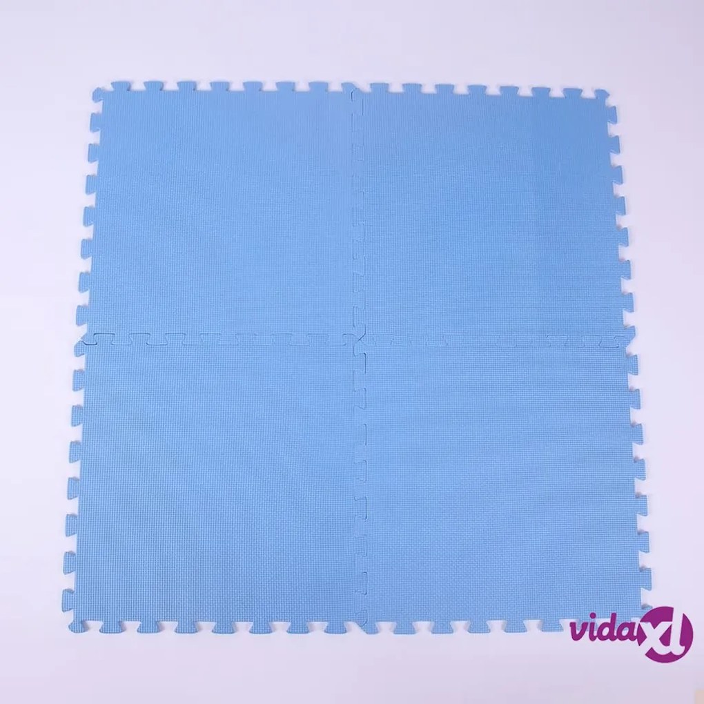 Pool Improve Protezioni Pavimento Piscina Blu 50x50 cm 8 pz