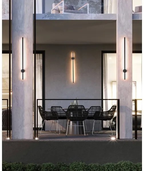 Azzardo AZ5339 - Lampada da parete esterna GUIDO LED/12W/230V IP54