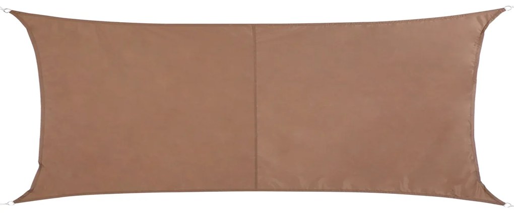 Vela parasole rettangolare 300x200 cm Curacao taupe