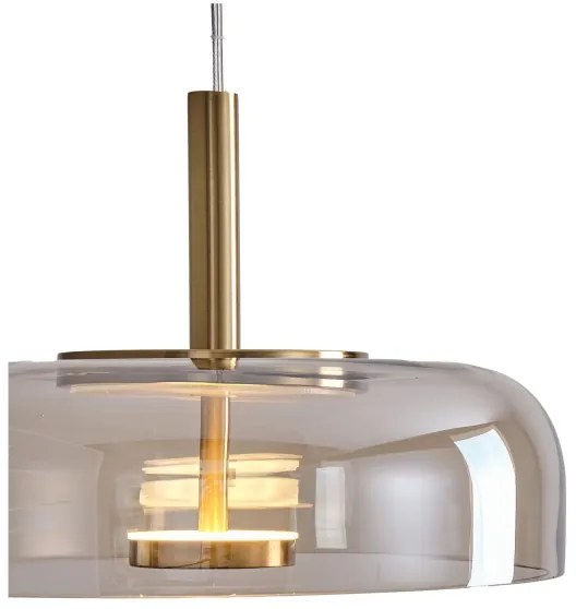 Lampadario LED a sospensione con filo LED/8W/230V 3000K diametro 30 cm