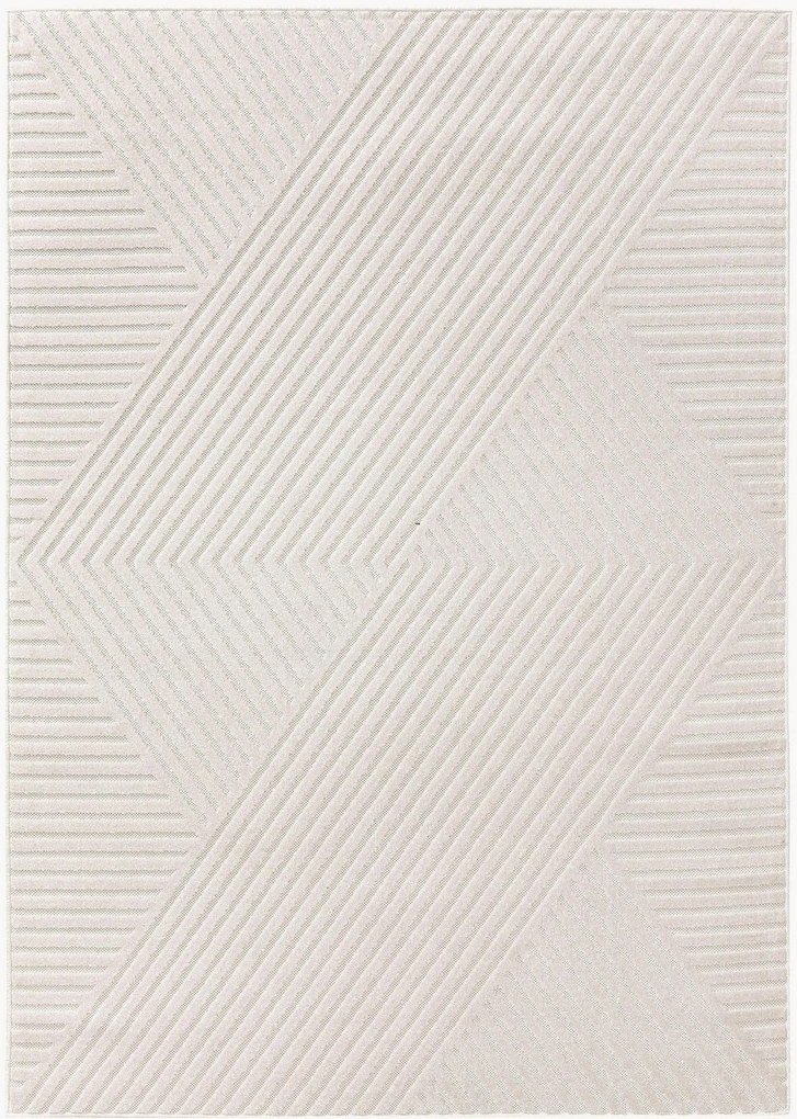 Tappeto da interno-esterno con motivo in rilievo Mars