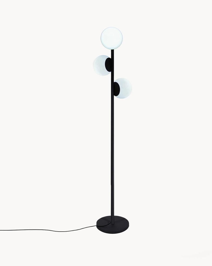 Lampada da terra da esterno dimmerabile Globy con spina