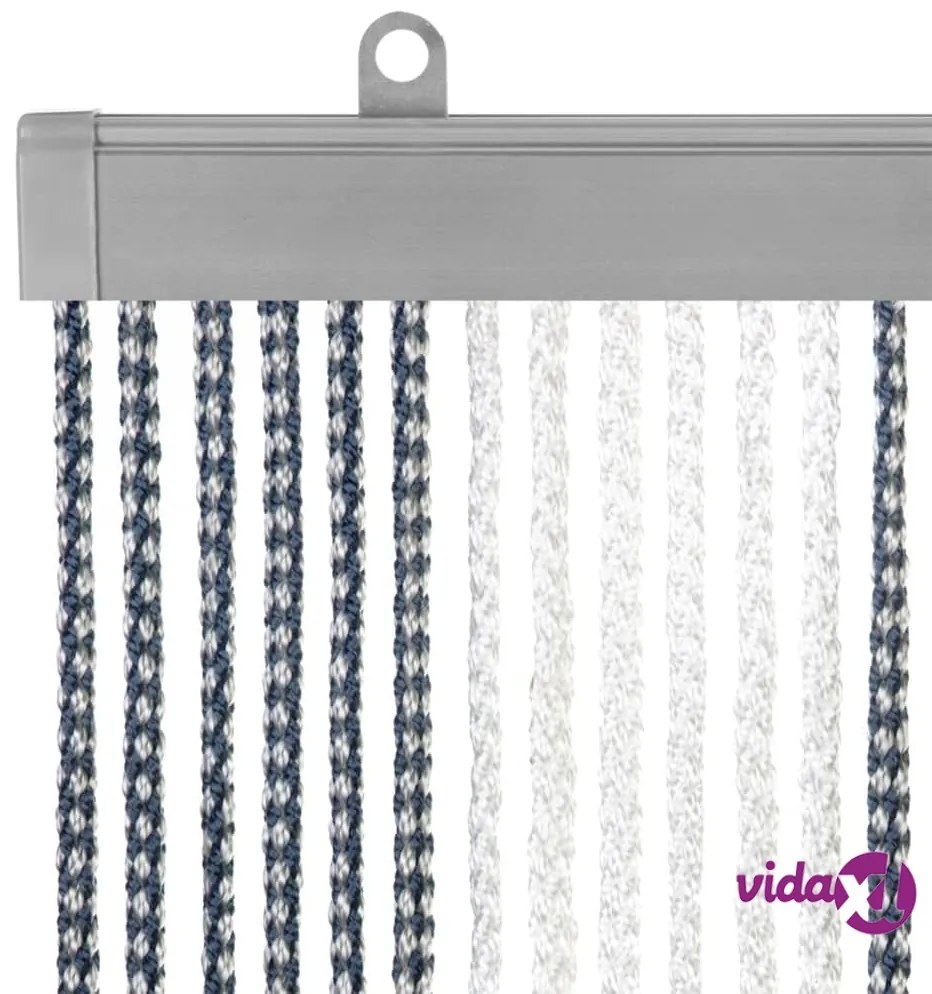 Travellife Zanzariera da Porta Korda 190x60 cm Blue Bianca