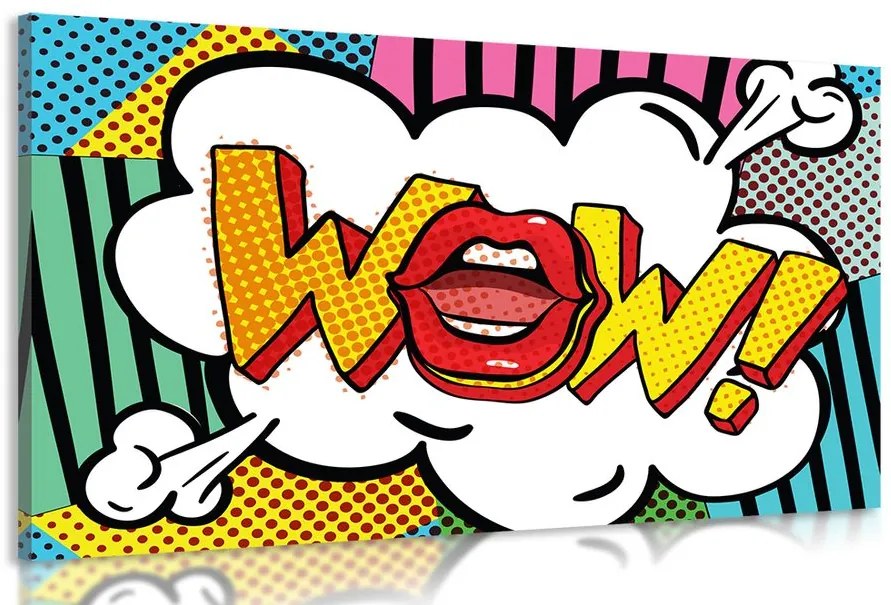 Stampa su tela – In stile pop art - WOW!