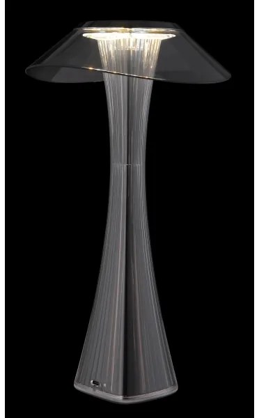 Globo 21025S-LED Lampada da tavolo ricaricabile dimmerabile AMBRA LED/2,5W/3,7V 2700K/4500K/6500K nero