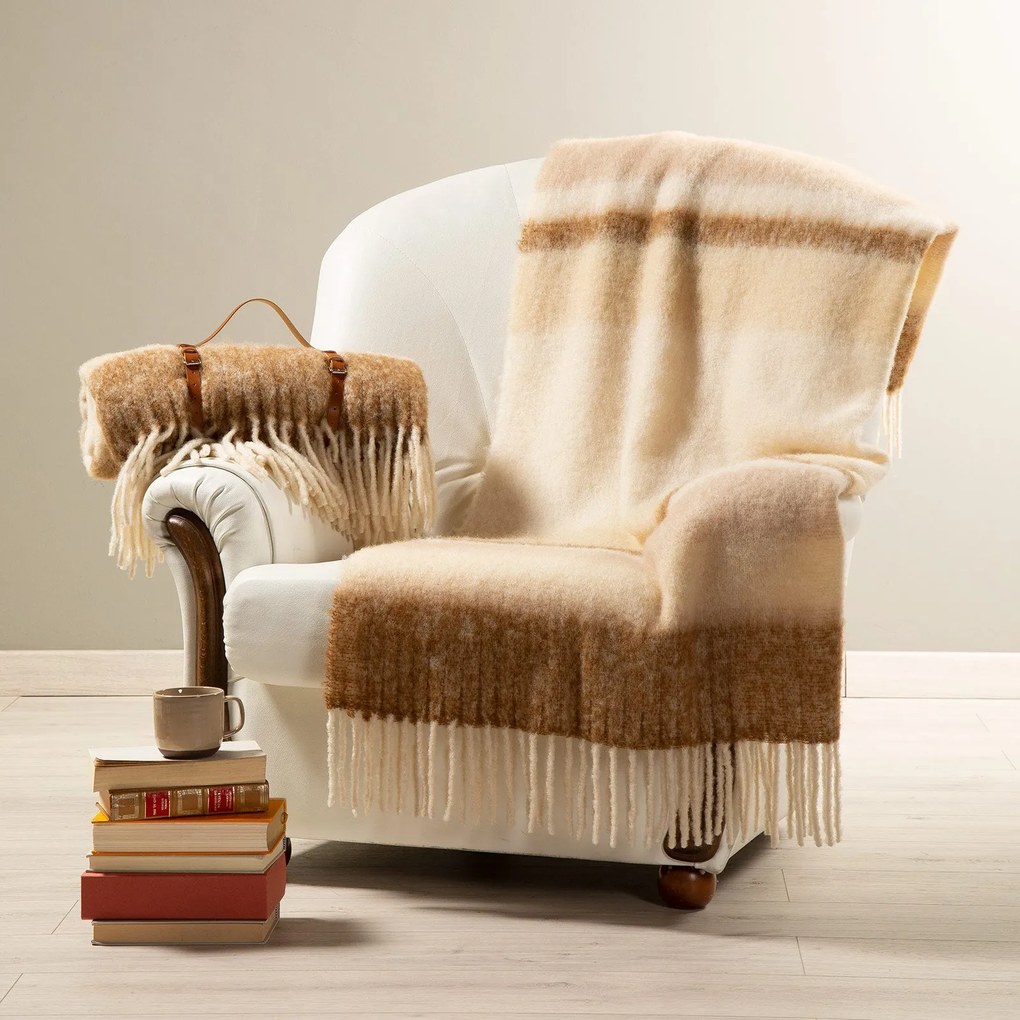Plaid in Cotone St.Moritz CM. 130X170 Caleffi Non