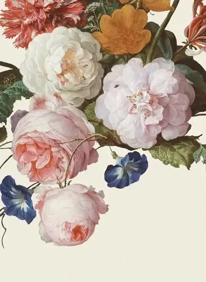 Eijffinger Carta da parati Dutch Masters - Mehrfarbig Weiß