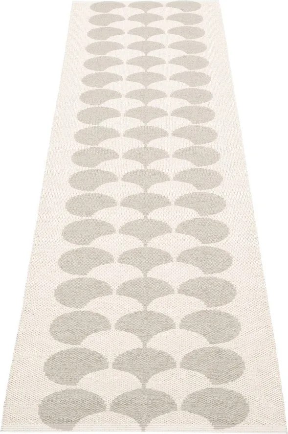 Passatoia da interno/esterno color crema 70x250 cm Poppy Linen – Pappelina