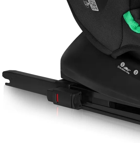 Lionelo - Seggiolino auto con base girevole BASTIAAN i-Size 40-150 cm Rosa