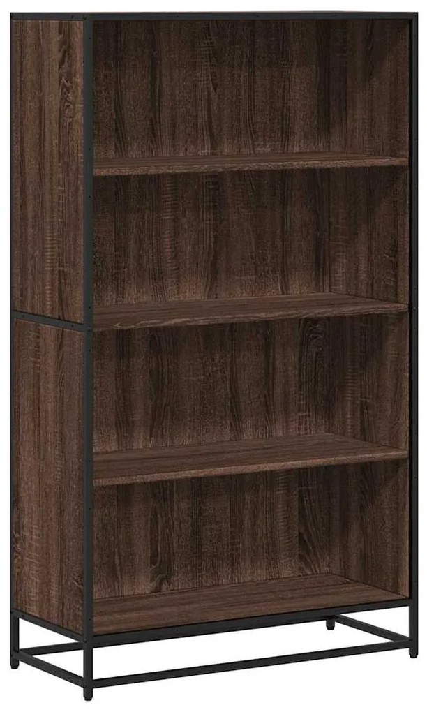 Libreria rovere marrone 80,5x35x139 cm in truciolato