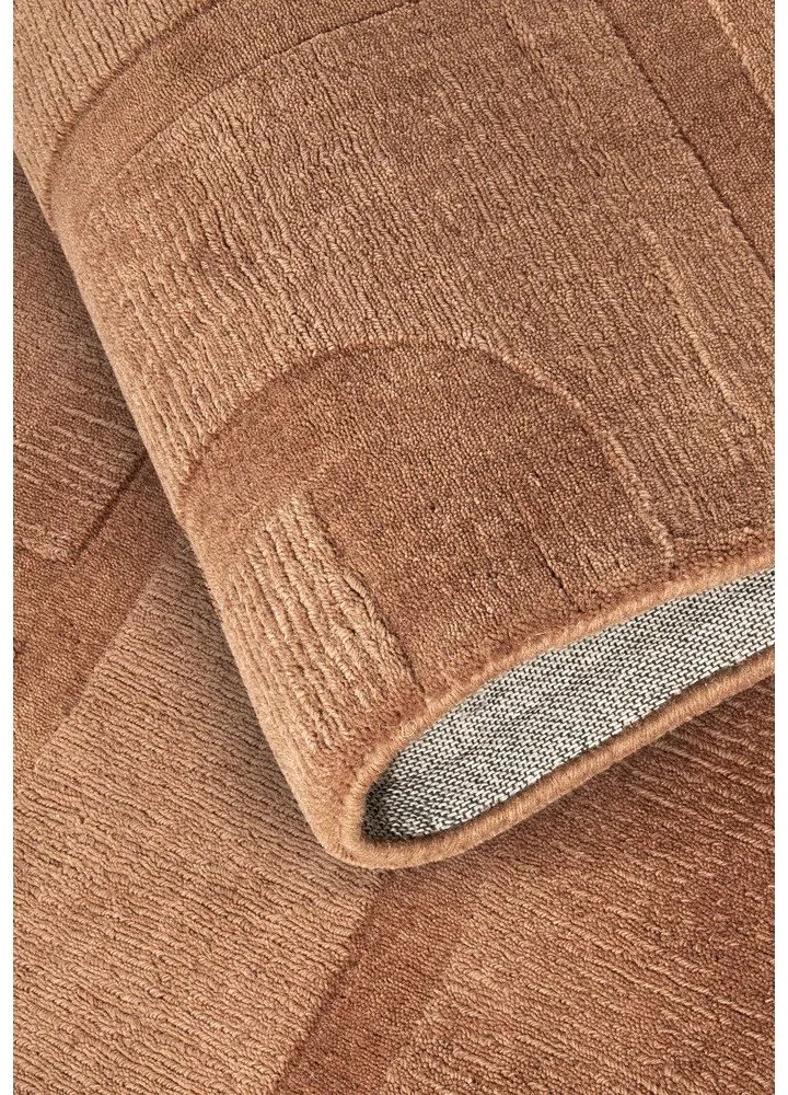 Tappeto marrone in lana tessuto a mano 80x150 cm Alexis - Villeroy&amp;Boch