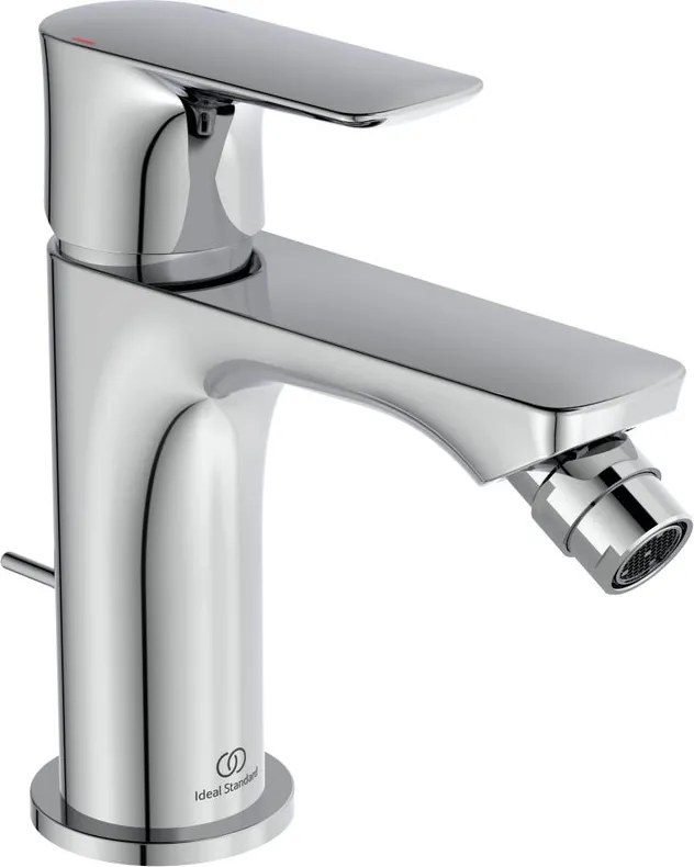 Rubinetto per bidet getto laminare cristallino Concept Air IDEAL STANDARD cromato lucido