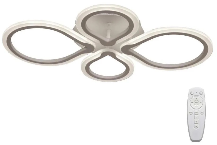 Plafoniera LED dimmerabile con telecomando TRIESTE 1xLED/52W/230V