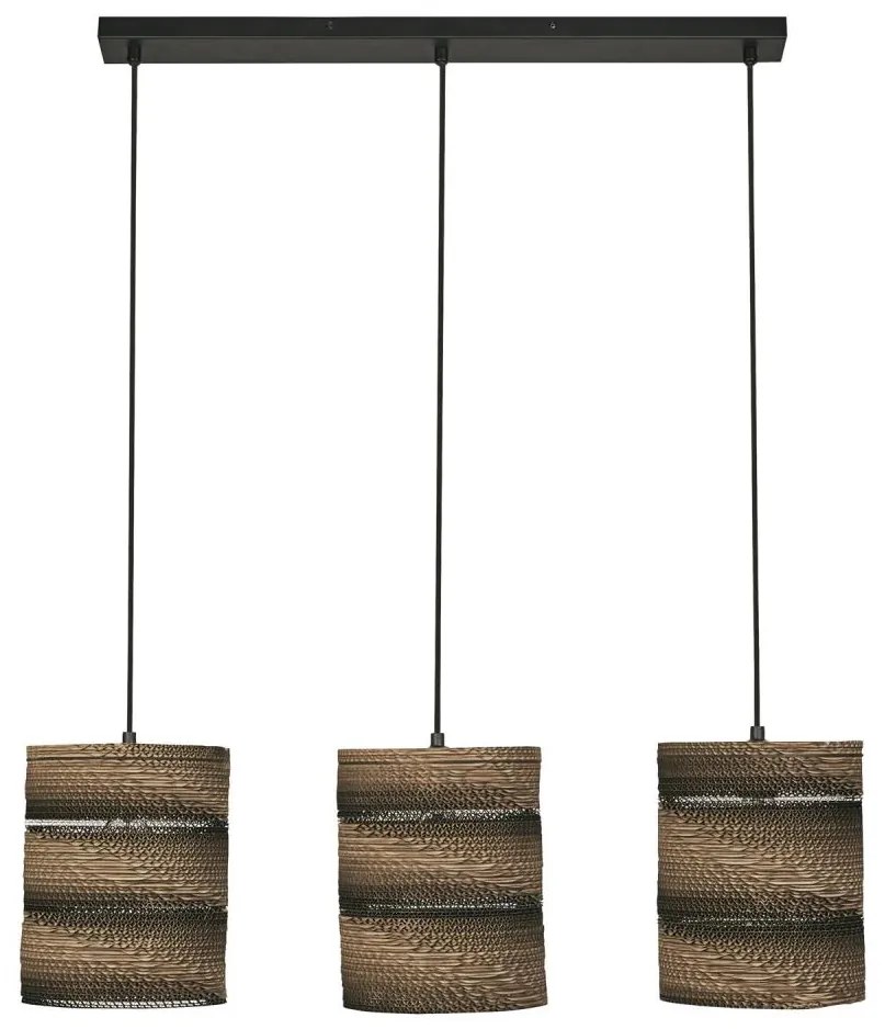 Ledvance - Lampadario a sospensione con filo DECOR CARDBOARD 3xE27/15W/230V