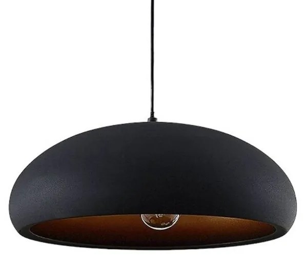 Gerwina Lampada a Sospensione Black/Gold - Lindby