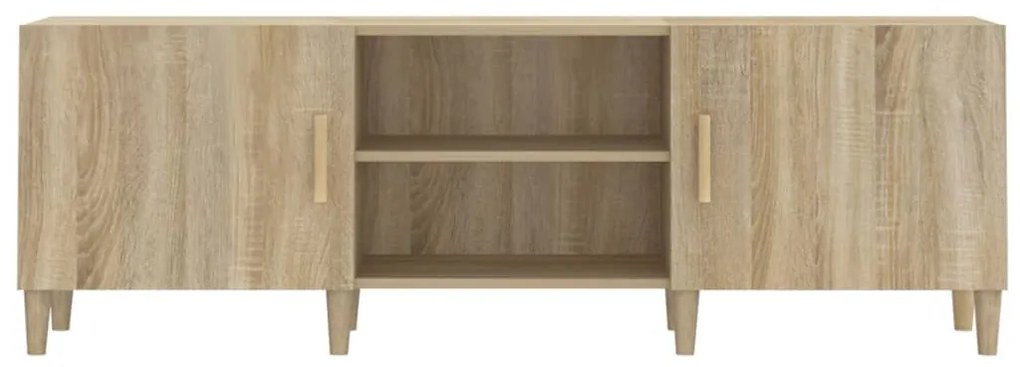 Mobile porta tv rovere sonoma 150x30x50 cm legno multistrato