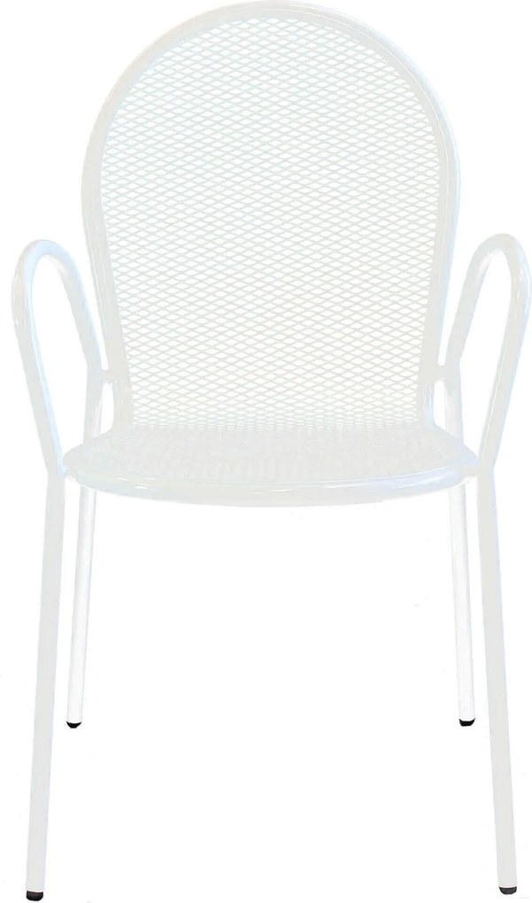 INDEX - set tavolo in metallo cm 80 x 80 x 73h con 2 poltrone Maris