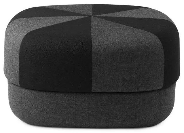 Normann Copenhagen - Circus Pouf Duo Large Black Normann Copenhagen