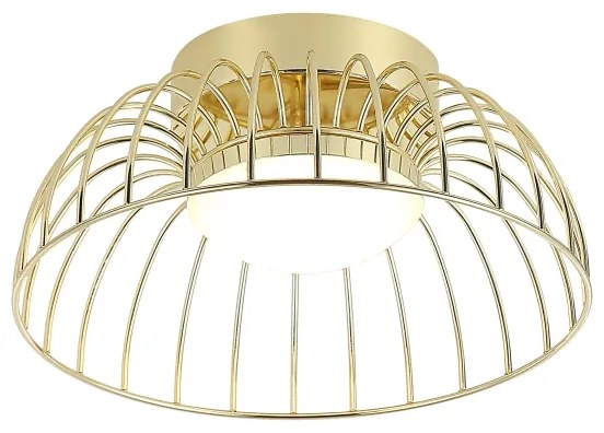 Plafoniera LED BETSY LED/12W/230V Ø 25 cm dorata