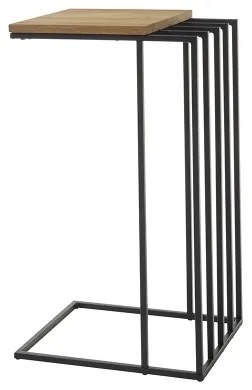 Tavolino laterale ZAIRA in rovere