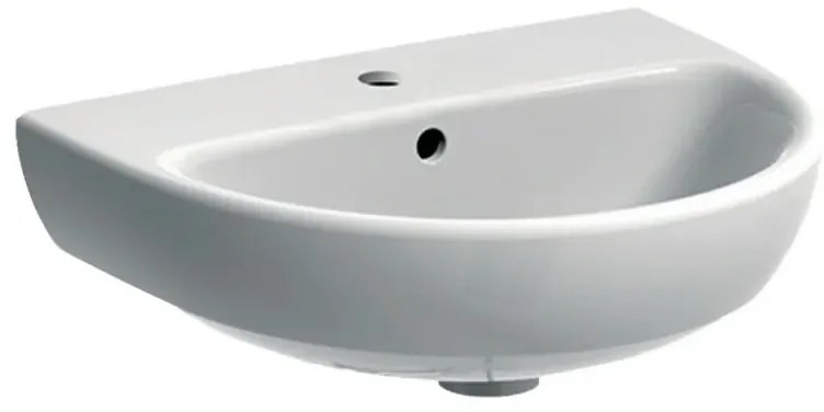 Lavabo sospeso Geberit 45 cm in ceramica bianco Selnova