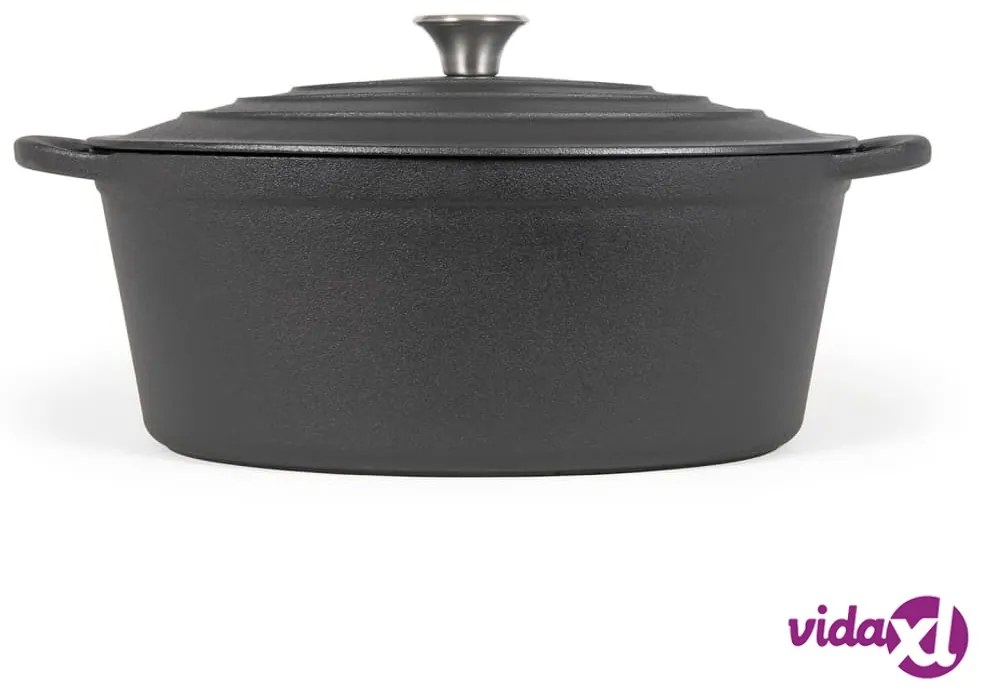 Livoo Casseruola Ovale 34 cm 7 L Nera