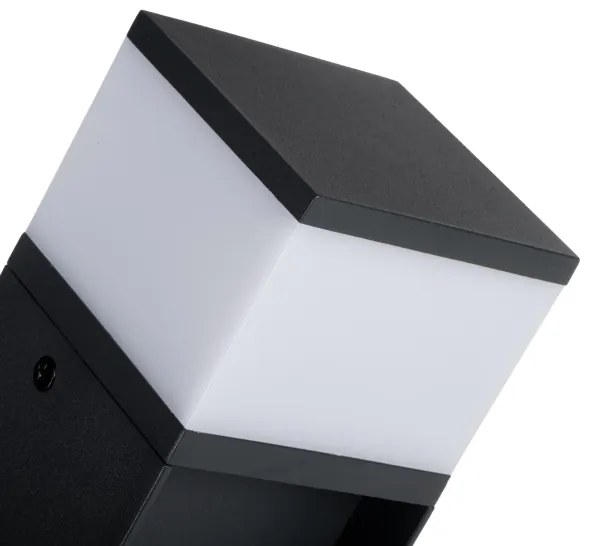 Kanlux 38767-Lampada da esterno con 2 prese DASTEN 1xG9/11W/230V 80 cm IP44 nero