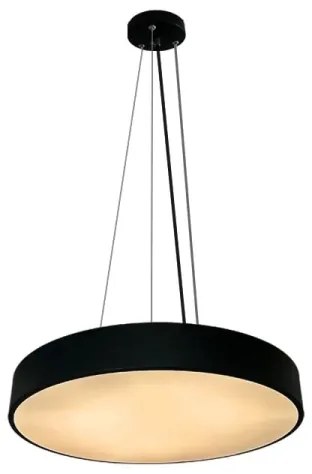 Lampadario a sospensione con filo LED dimmerabile LED/50W/230V 3000-6500K nero + telecomando