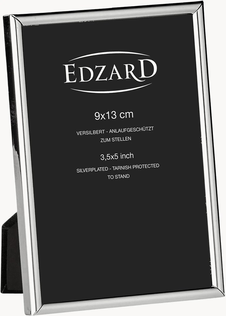 Cornice portafoto argentata Genua