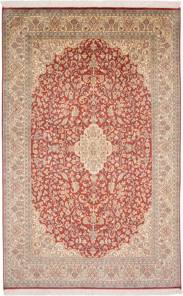 Cashmere Silk Tappeto orientale 200x120 (Indian) Annodato A Mano