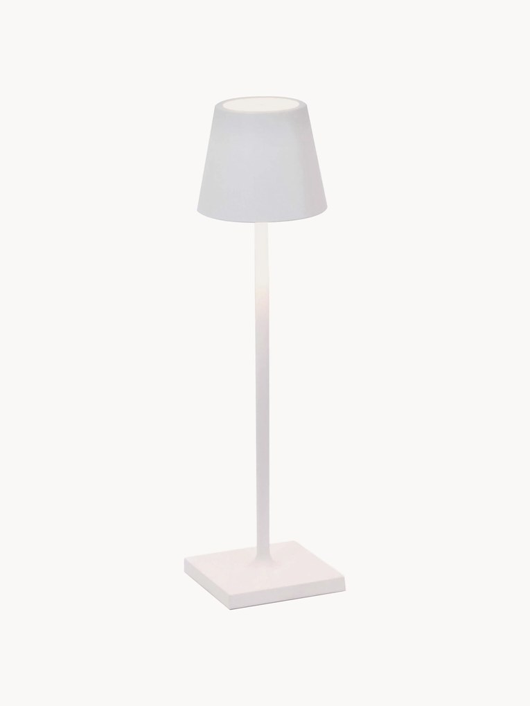 Lampada da tavolo portatile a LED con luce regolabile Poldina