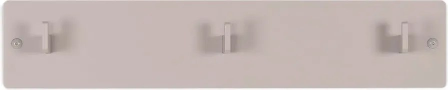 Attaccapanni da parete grigio tortora in metallo 50 cm Leatherman – Spinder Design