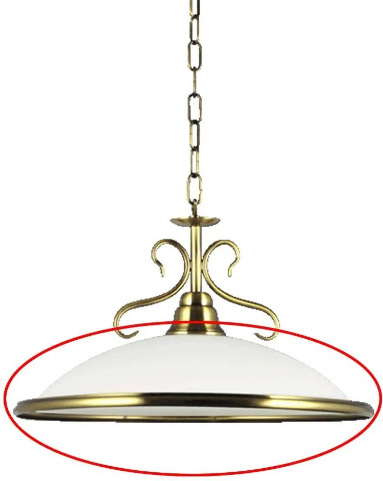 Prezent 75351 - Vetro di ricambio per lampadario VIOLA E27