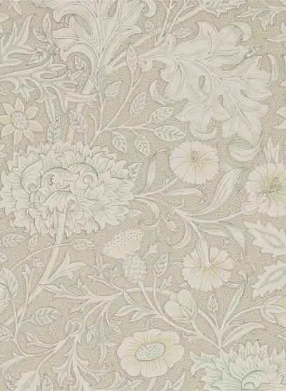 Morris & Co Carta da parati Double Bough - Pewter