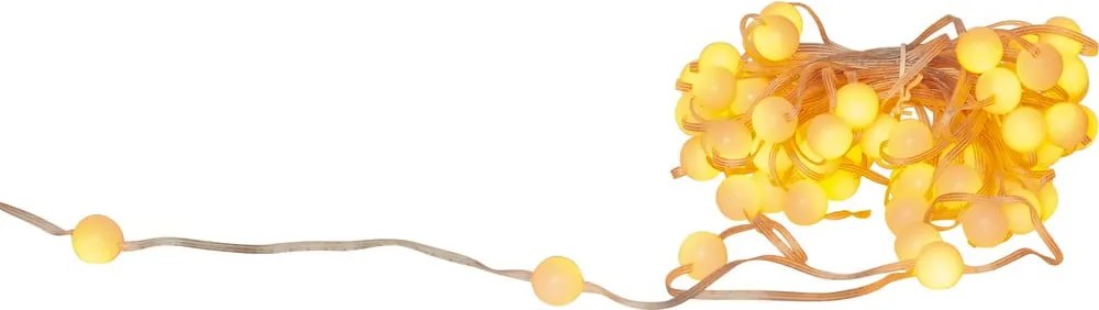Catena luminosa con alimentazione a corrente numero lampadine 66 pz lunghezza totale 10 m Smart – Star Trading
