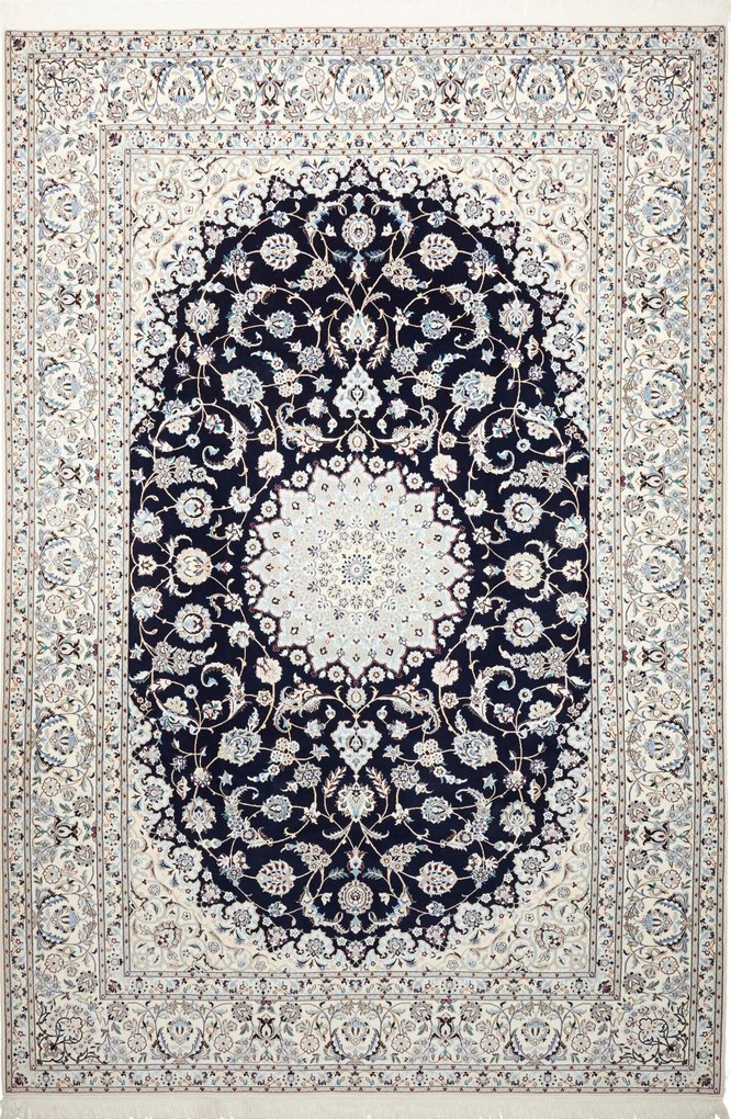 Nain Tappeto persiano 310x210 (Iran) Annodato A Mano