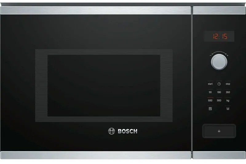 Bosch - microonde da incasso 25l 900w acciaio inox - bfl553ms0