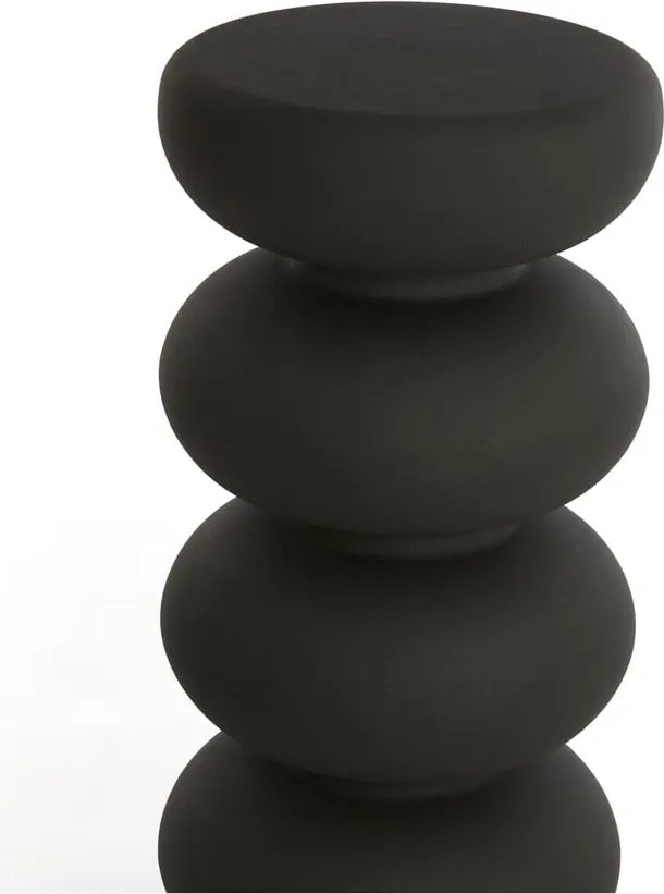 Tavolino rotondo in metallo ø 35 cm Kobodo - Light &amp; Living