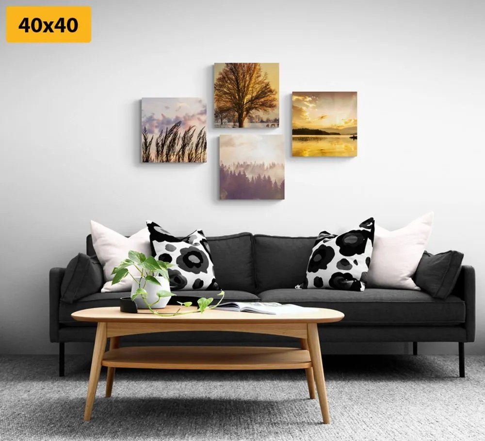 Set di quadri – Bellezze naturali