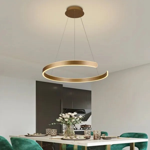 Lampadario a sospensione con filo LED dimmerabile LED/70W/230V 3000-6500K + telecomando