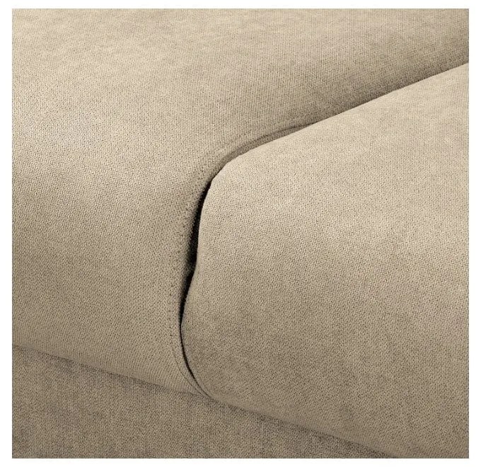 Divano angolare beige (angolo sinistro) Beata - Ropez