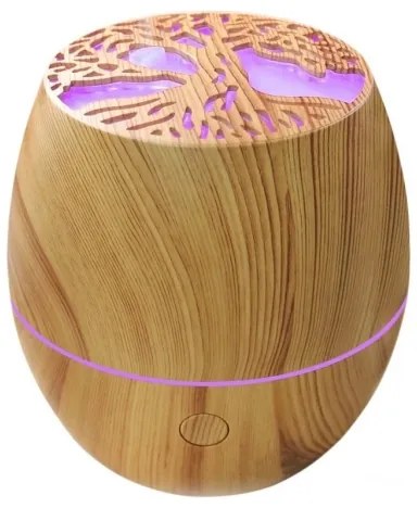 Winner Group - Diffusore di aromi ad ultrasuoni LED RGB e umidificatore d'aria 120 ml