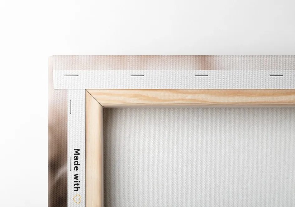 Stampa su tela – Lettere di legno con scritta Home