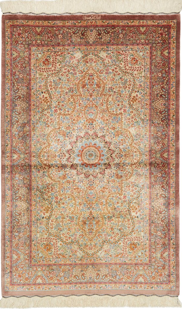 Ghom Tappeto 120 x 80 (Iran) Annodato A Mano